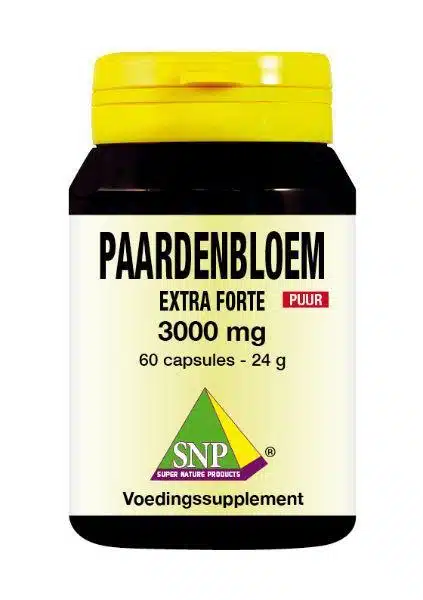 Paardenbloem extra forte 3000 mg puur 60CAPS SNP