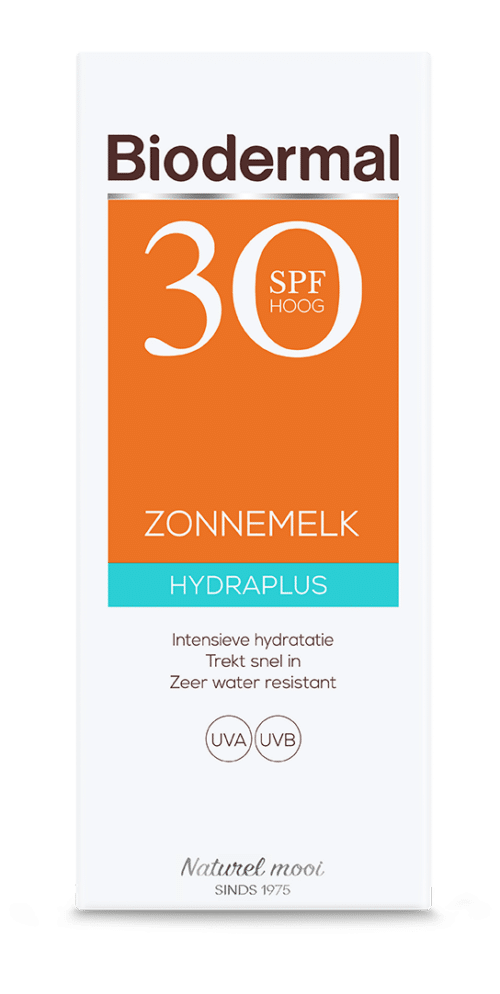 Zonnemelk hydraplus SPF30 300 ml Biodermal