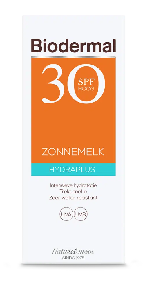 Zonnemelk hydraplus SPF30 300 ml Biodermal