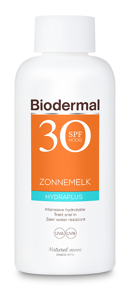 Zonnemelk hydraplus SPF30 300 ml Biodermal