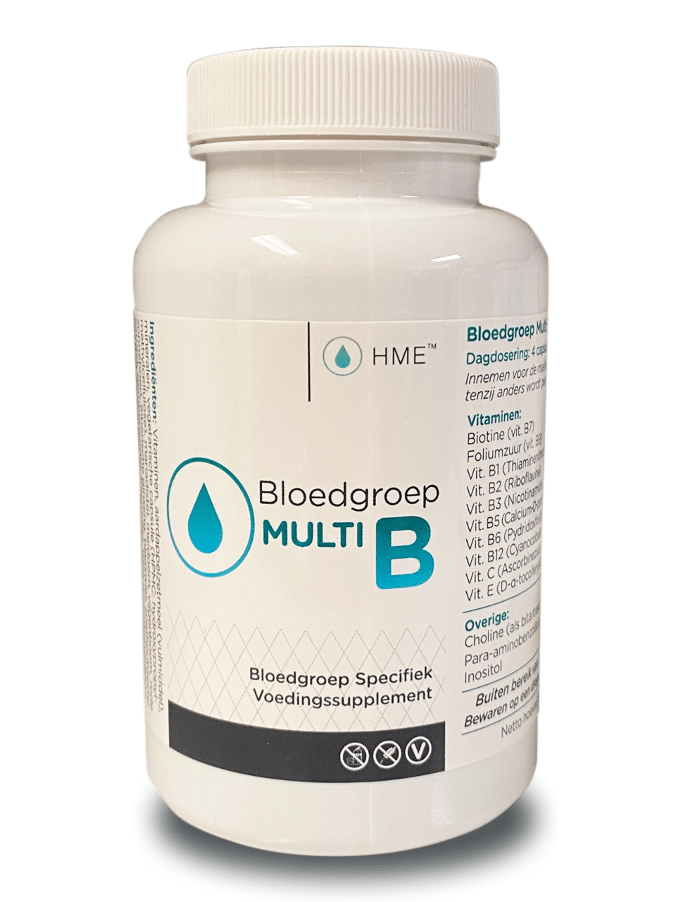 Bloedgroep multi B 120 capsules HME