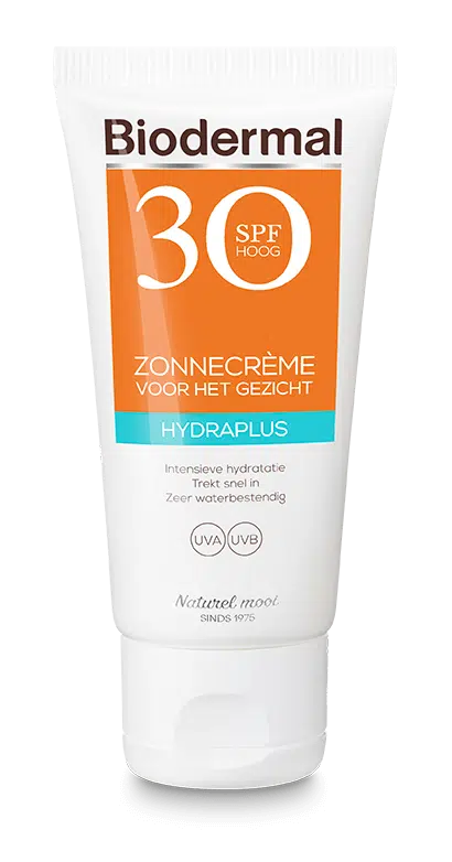 Zonnecreme gezicht hydraplus SPF30 50 ml Biodermal