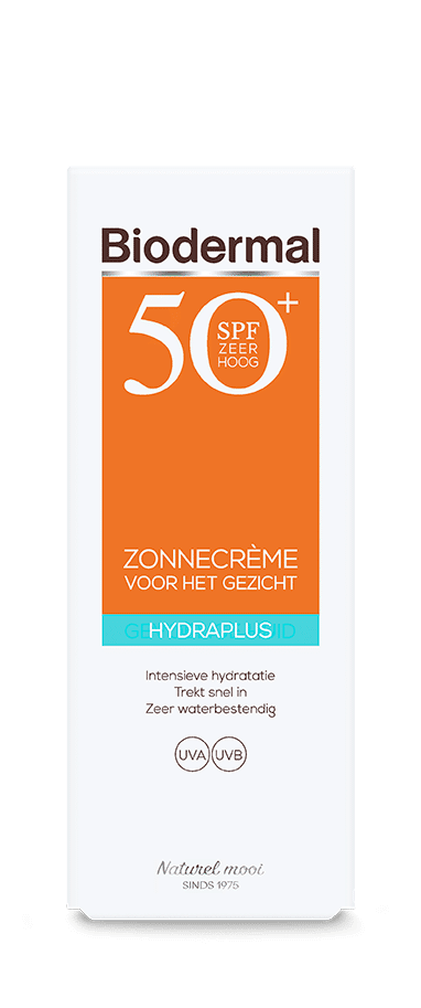 Zonnecreme gezicht hydraplus SPF50 50 ml Biodermal
