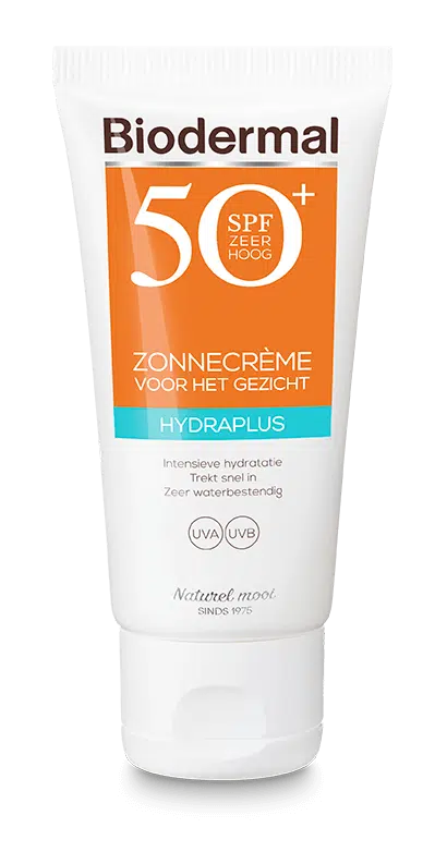 Zonnecreme gezicht hydraplus SPF50 50 ml Biodermal