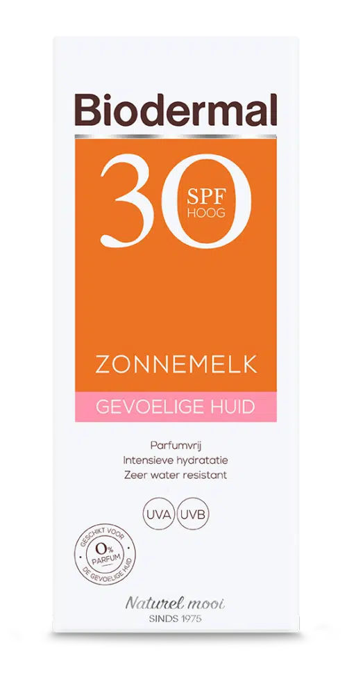 Zonnemelk SPF30 gevoelige huid 200 ml Biodermal