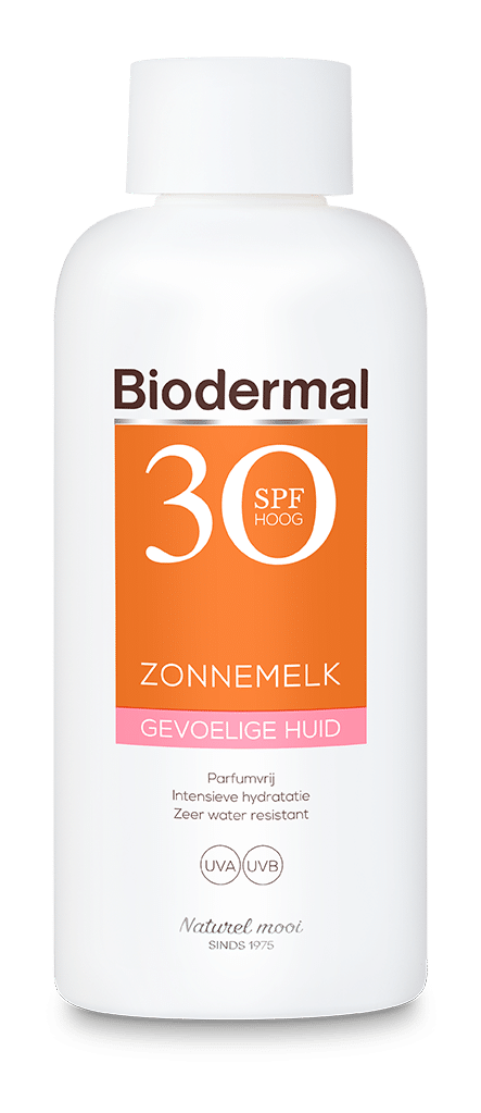 Zonnemelk SPF30 gevoelige huid 200 ml Biodermal
