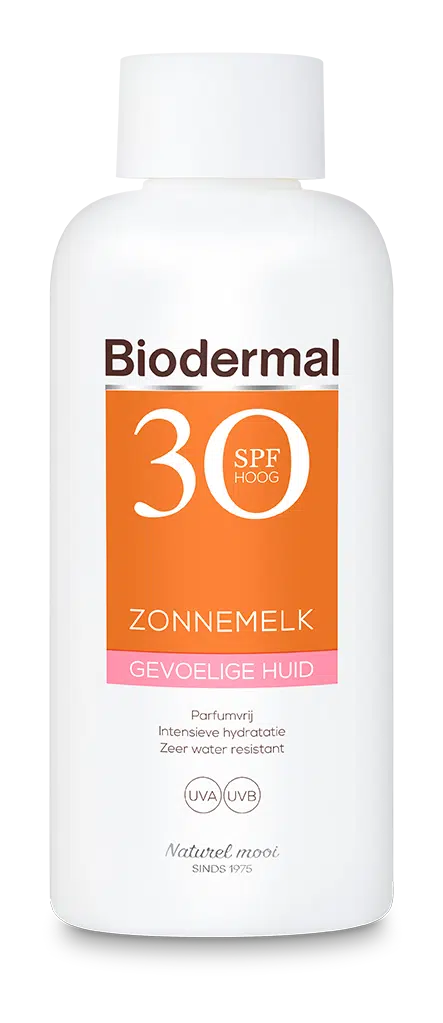 Zonnemelk SPF30 gevoelige huid 200 ml Biodermal