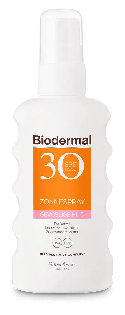 Zonnespray SP30 gevoelig huid 175 ml Biodermal