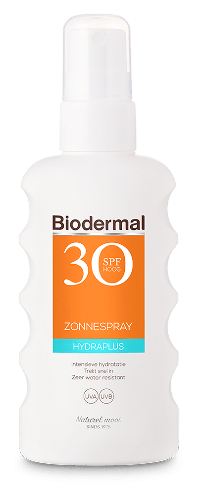 Zonnespray hydraplus SPF30 175 ml Biodermal