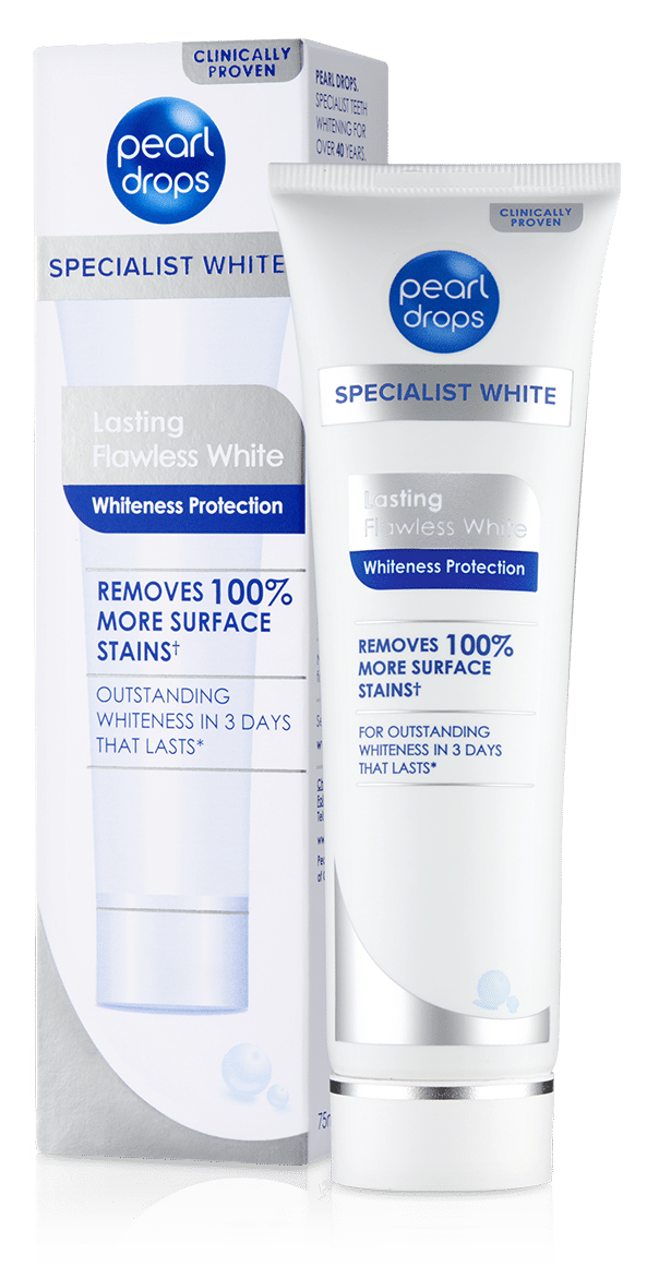 Lasting Flawless White tandpasta 50 ml Pearldrops