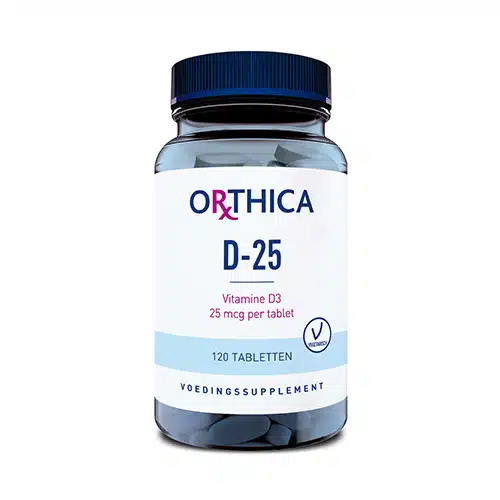 Vitamine D-25 120 tabletten Orthica