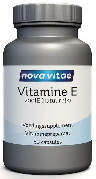 Vitamine E 200IU 60 capsules Nova Vitae