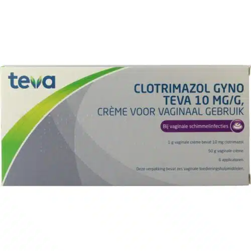 Clotrimazol gyno 10mg creme 50 gram Teva