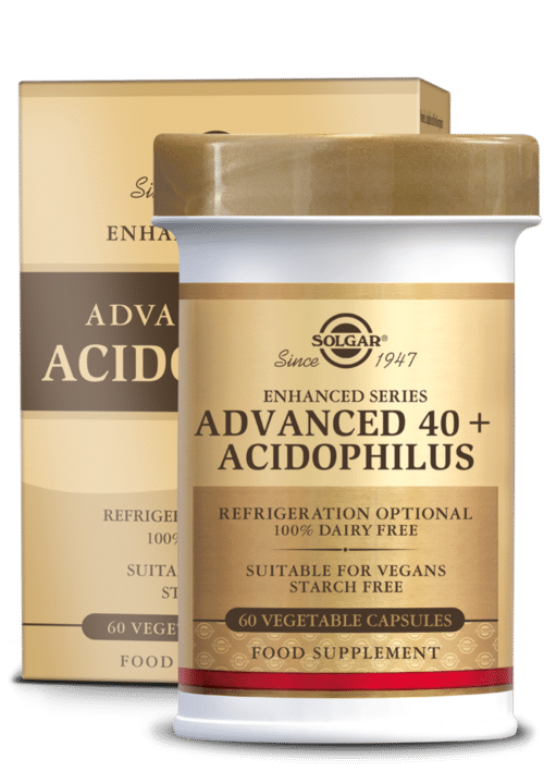Advanced 40+ Acidophilus 60 plantaardige capsules Solgar