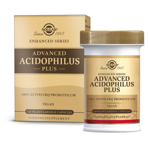 Advanced Acidophilus Plus 120 plantaardige capsules Solgar