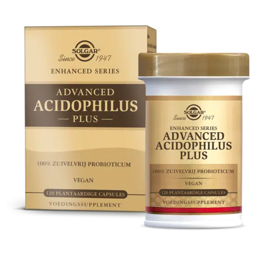 Advanced Acidophilus Plus 120 plantaardige capsules Solgar