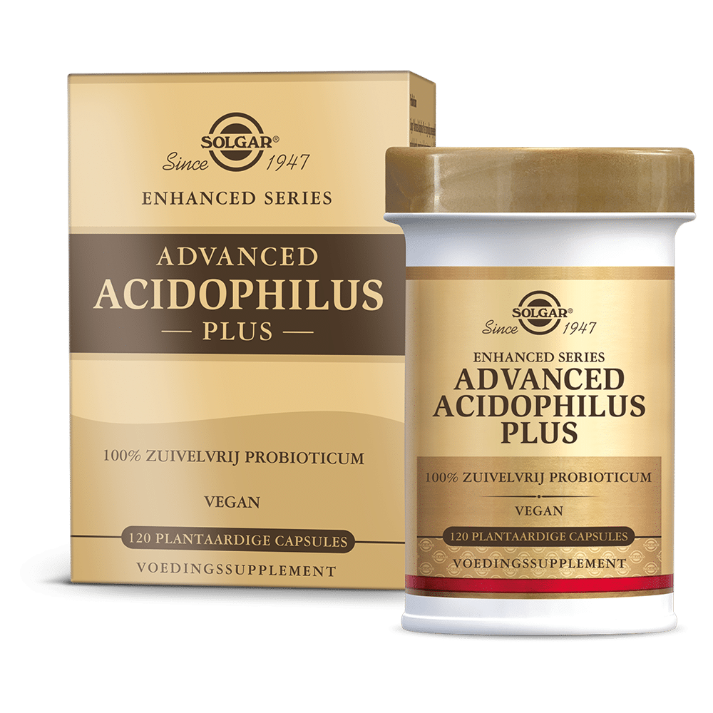Advanced Acidophilus Plus 120 plantaardige capsules Solgar