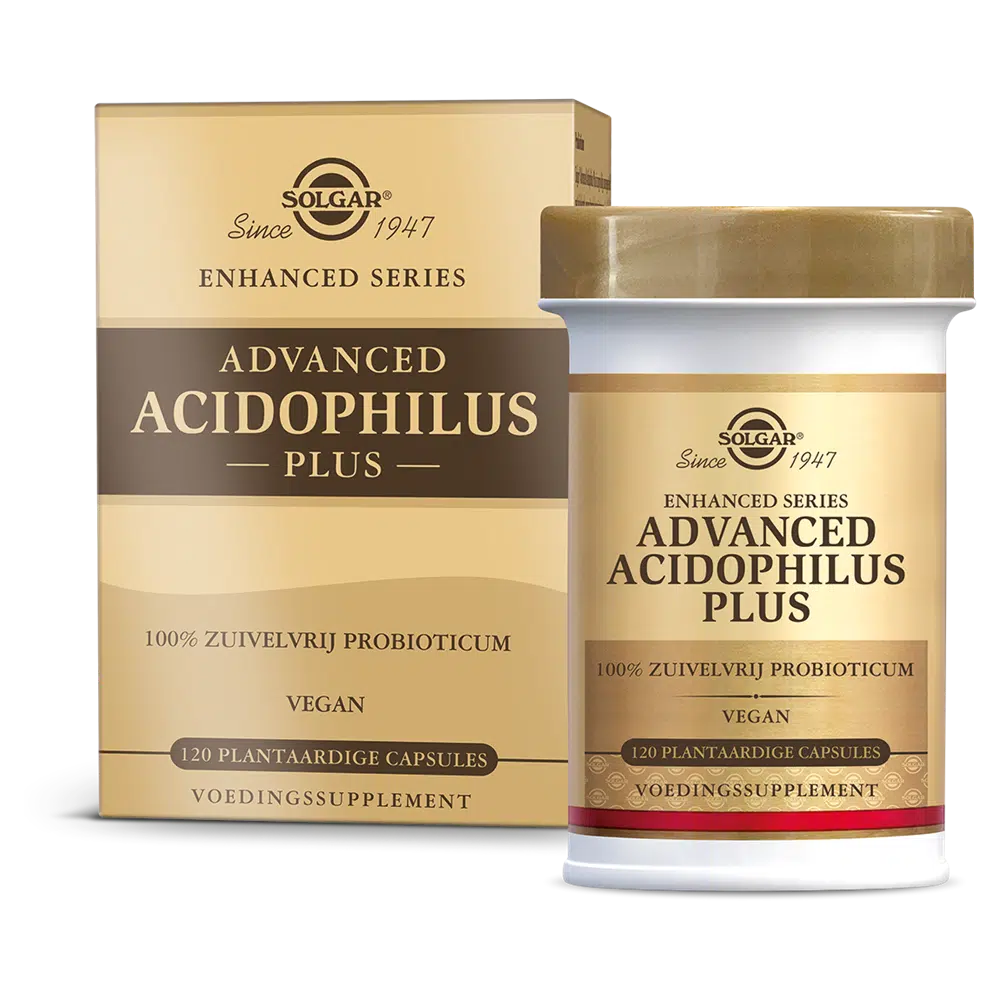 Advanced Acidophilus Plus 120 plantaardige capsules Solgar