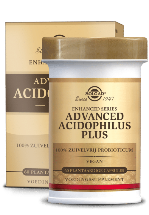 Advanced Acidophilus Plus 60 plantaardige capsules Solgar