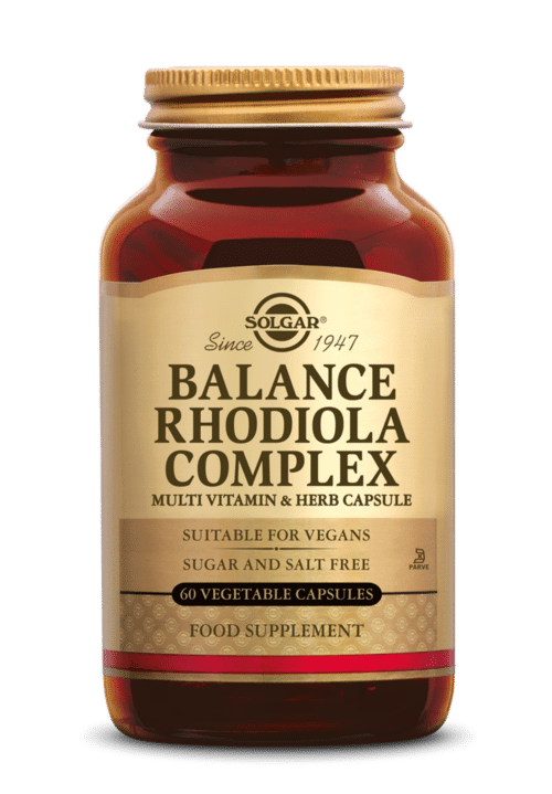 Balance Rhodiola Complex 60 plantaardige capsules Solgar