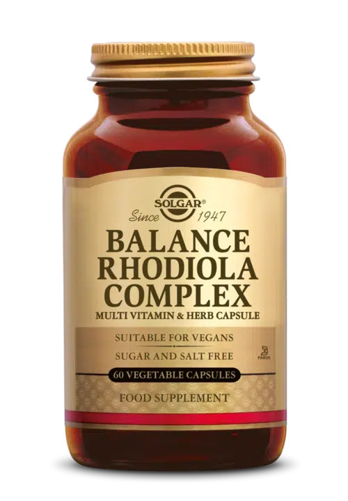 Balance Rhodiola Complex 60 plantaardige capsules Solgar