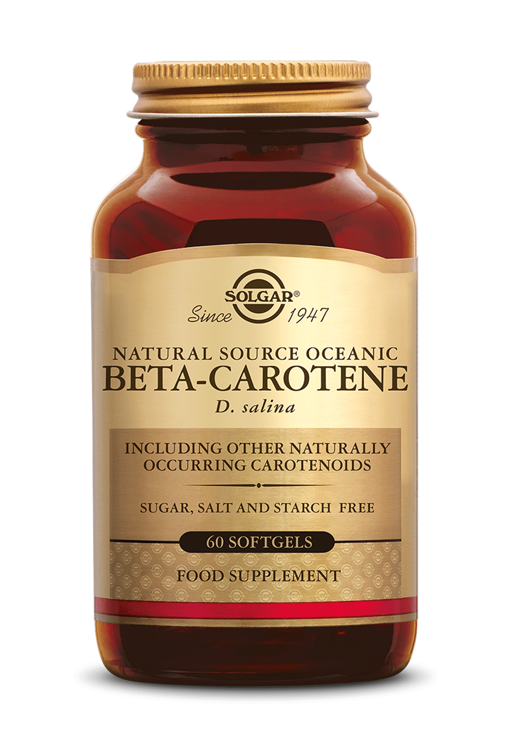 Beta-Carotene 7 mg 60 softgels Solgar