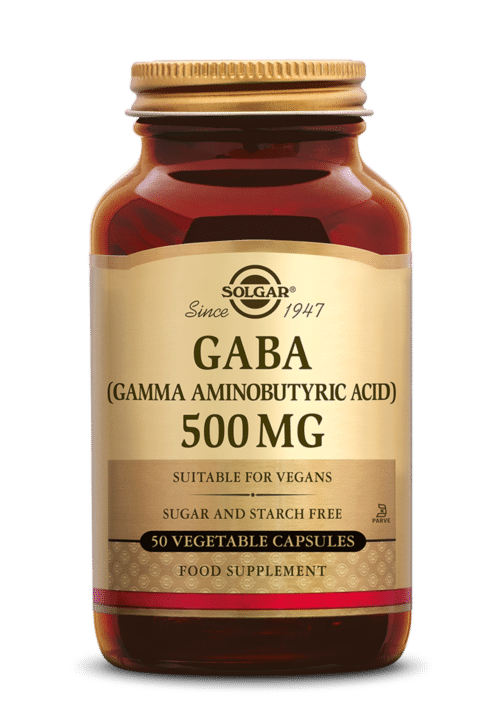 GABA 500 mg 50 vegicapsules Solgar