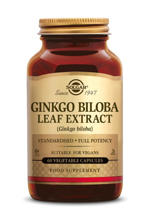 Ginkgo biloba leaf extract 60 capsules Solgar