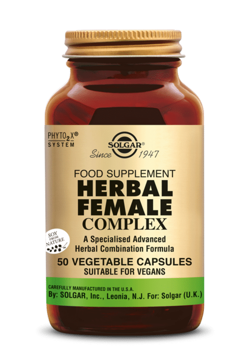 Herbal Female Complex 50 plantaardige capsules Solgar