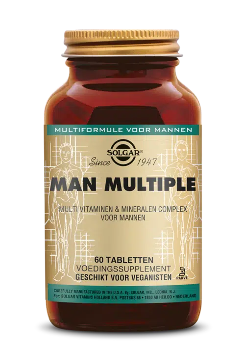Man Multiple 60 tabletten Solgar