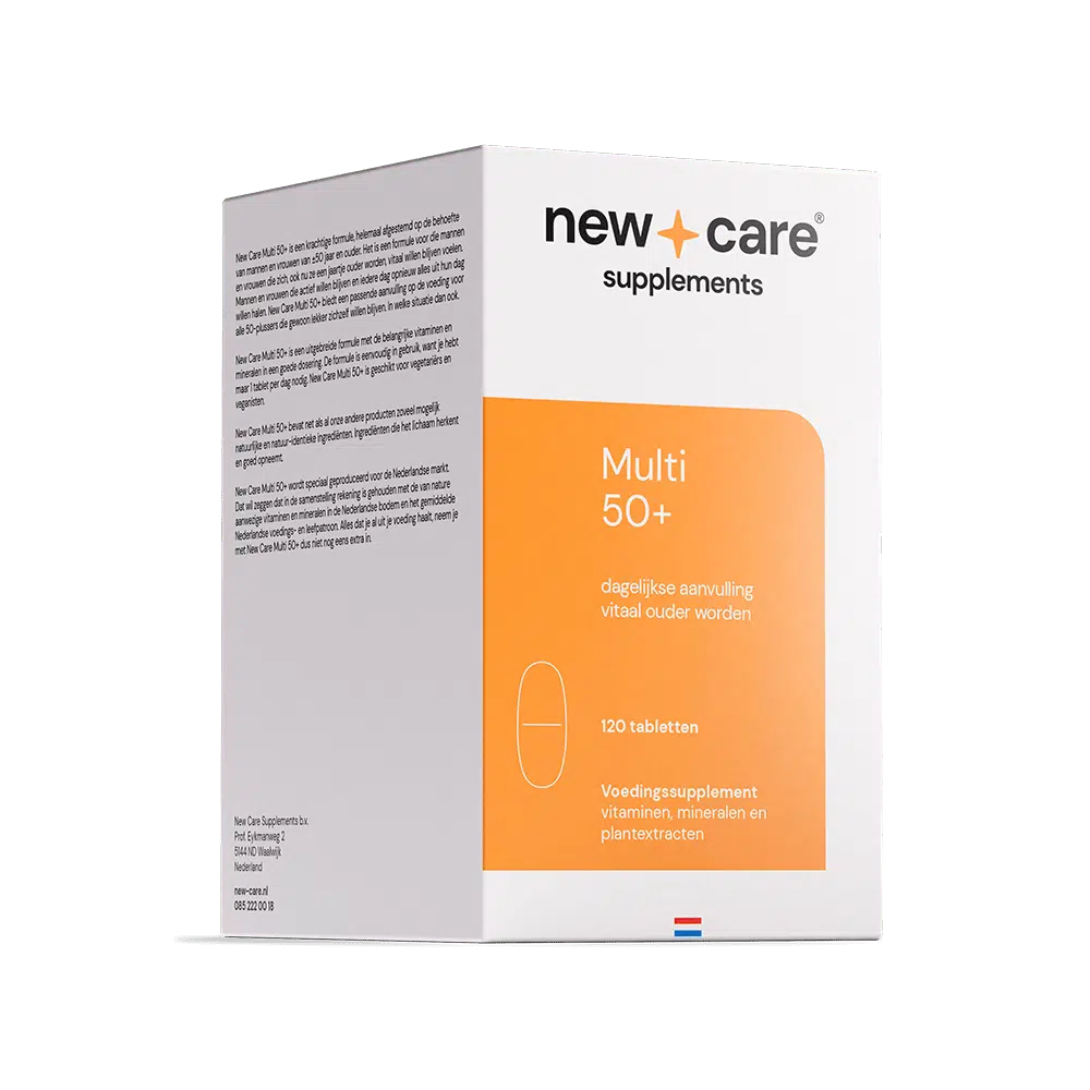 Multi 50+ multi-vitamine 120 Tabletten New Care