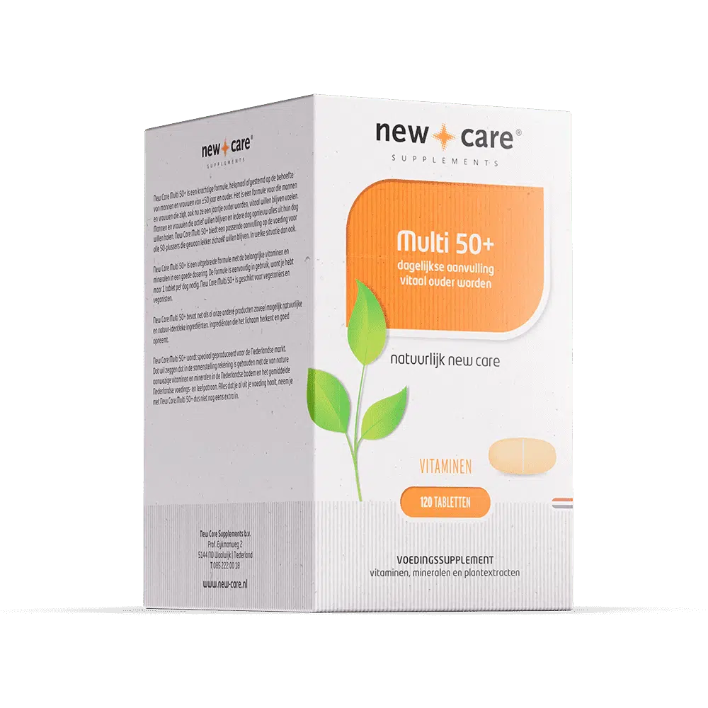 Multi 50+ multi-vitamine 120 Tabletten New Care