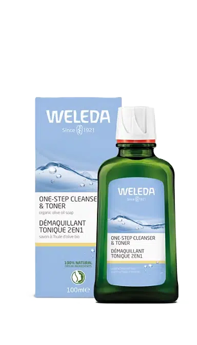 2-in-1 Reiniging & Toner 100 ml Weleda