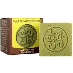Aleppo zeep gastenzeepjes 5 stuks 100 gram Najel