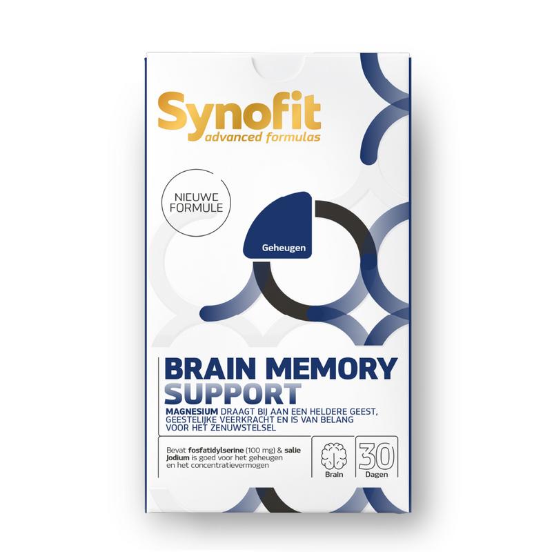 Brain memory support 30 tabletten Synofit
