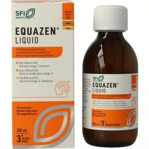 Equazen liquid citrus omega 3- & 6-vetzuren 200 ml Equazen