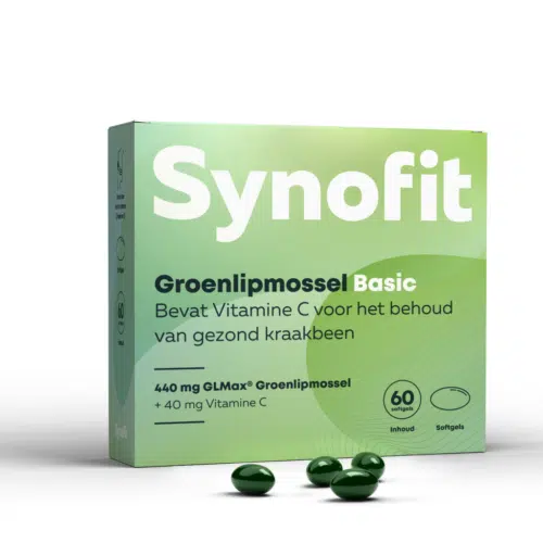 GLMax 3 in 1 groenlipmossel 60 capsules Synofit