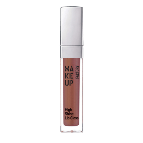 High Shine Lip Gloss Brown Rose 6,5 ml Make up Factory