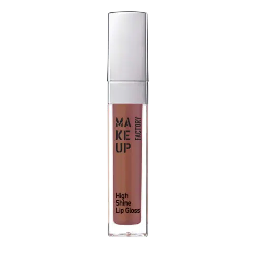 High Shine Lip Gloss Brown Rose 6,5 ml Make up Factory