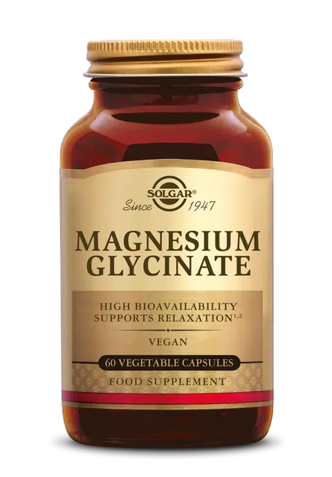 Magnesium glycinaat 60 plantaardige capsules Solgar