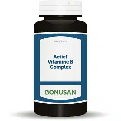 Actief vitamine B complex 60 capsules Bonusan