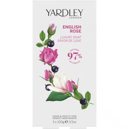 English Rose soap 3 X 100 gram Yardley