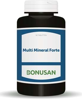 Multi mineral forte 90 tabletten Bonusan