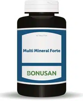 Multi mineral forte 90 tabletten Bonusan