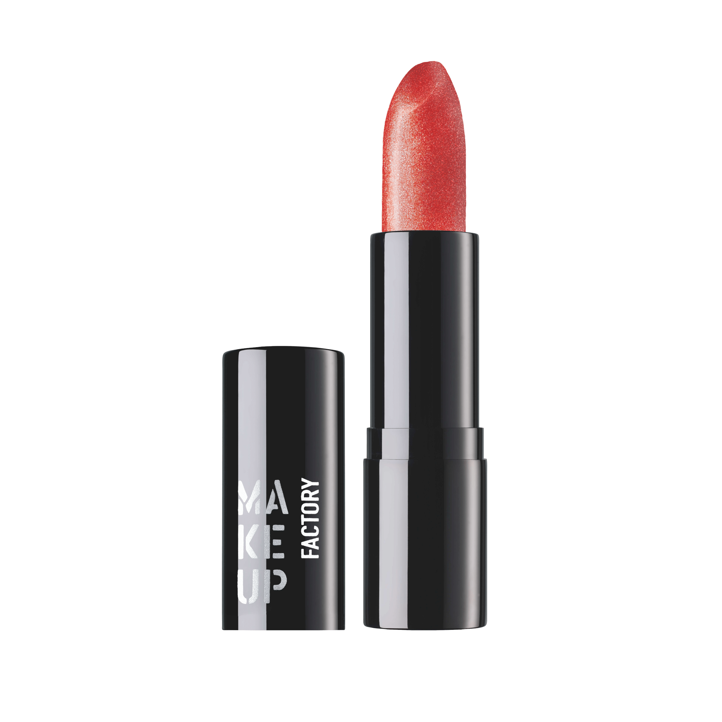 Shimmer Lip Stick 39 Charming Red 4 g Make up Factory