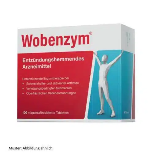 Wobenzym enzymencomplex 100 tabletten (Duitse verpakking)