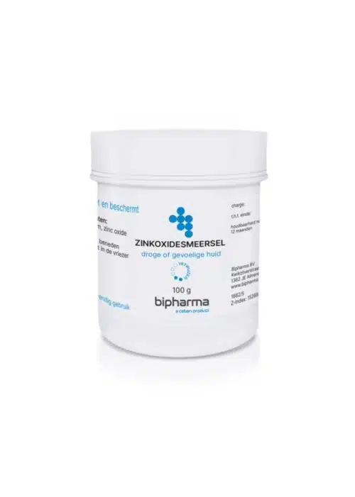 Zinkoxidesmeersel zinkolie 100 gram Bipharma