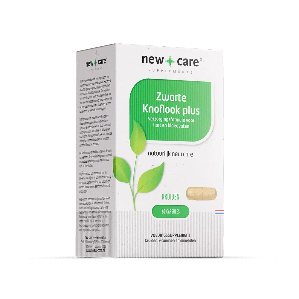 Zwarte Knoflook 60 capsules New Care
