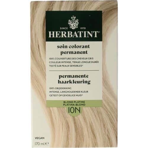 Herbatint 10 N Platina blond haarverf 170 ml