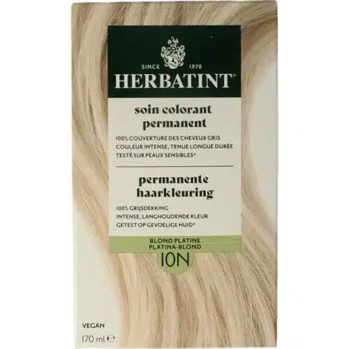 Herbatint 10 N Platina blond haarverf 170 ml